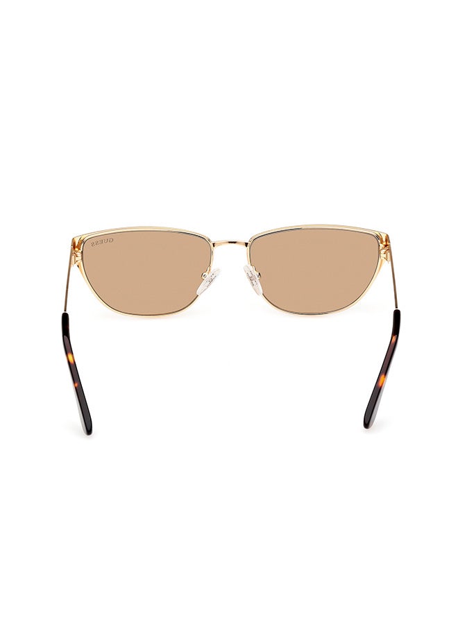 GUESS Women's UV Protection Cat Eye Sunglasses - GU790332G57 - Lens Size: 57 Mm - Image 4